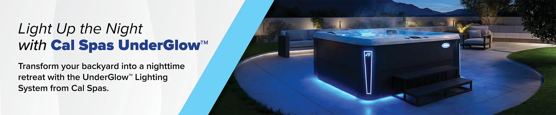 Calspas hot tub being used in a family setting - Las Vegas